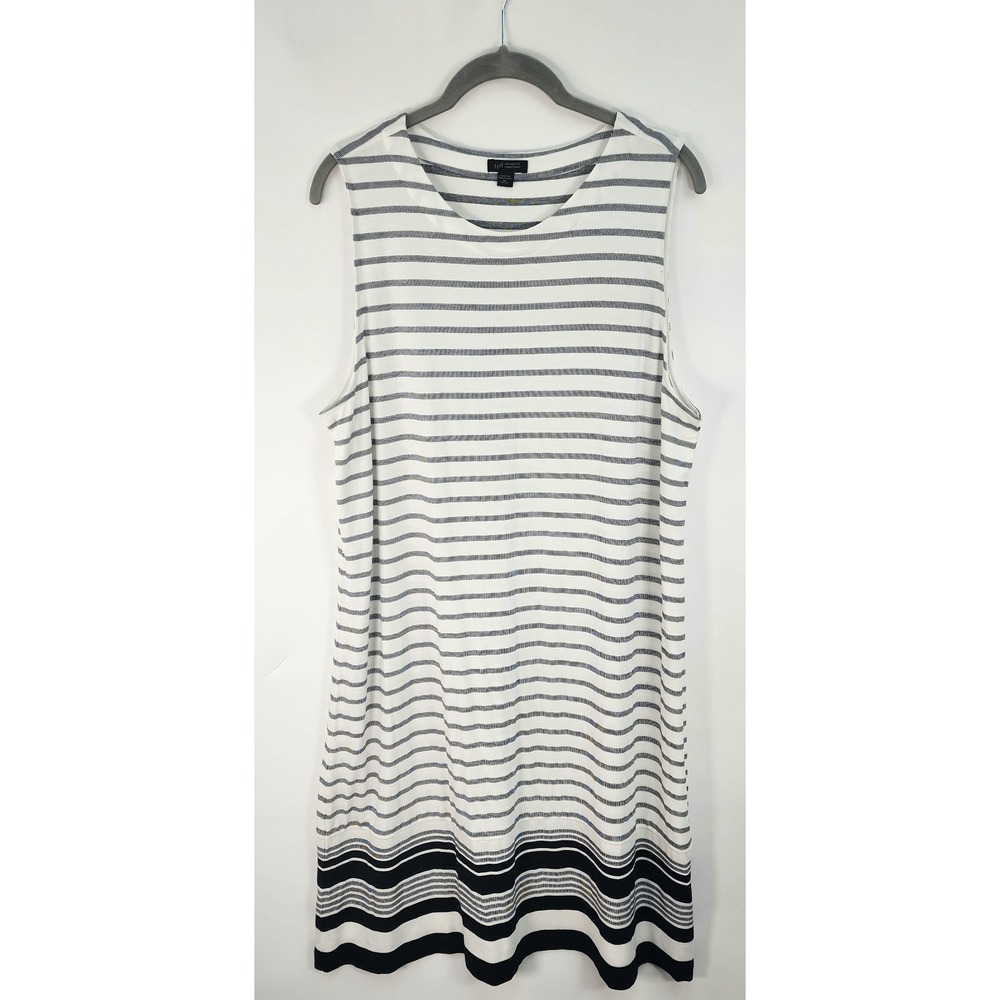 J.Jill Wearever Collection Dress Women's XL Petite Sleeveless Summer.Comfort